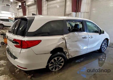 2022 Honda Odyssey Exl z USA, uszkodzony, nr VIN 5FNRL6H78NB028575